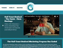 Tablet Screenshot of eatgulfseafood.com